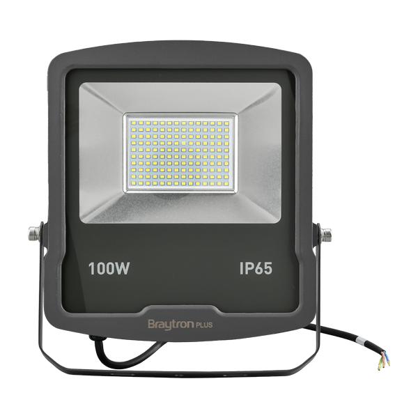 LED Fluter 100W, grau, IP65, 4000K