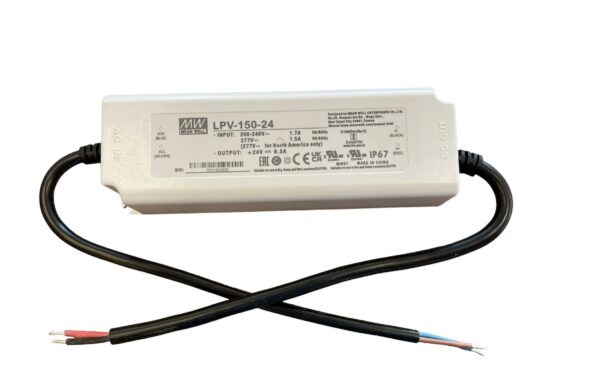 LED Trafo MeanWell, 24V, 100-150W, IP67