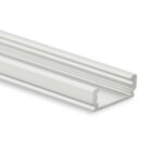 PL1 LED AUFBAU-Profil 200 cm, flach, LED Stripes max. 12 mm