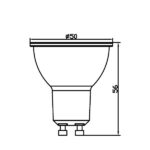 LED Leuchtmittel GU10 5 W | 380 Lumen