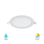 LED Panel Einbauleuchte rund 12 Watt | 1120 Lumen | ⌀ 170 mm | 3 CCT
