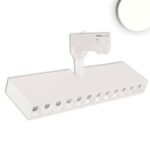 3-Phasen Raster-Schienen-Strahler, 35W, 45Â°, weiß matt, 4000K