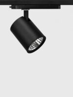 3 Phasen LED Schienenstrahler, OR 1010-85, Schwarz, 4000K, 30Â°, 20W